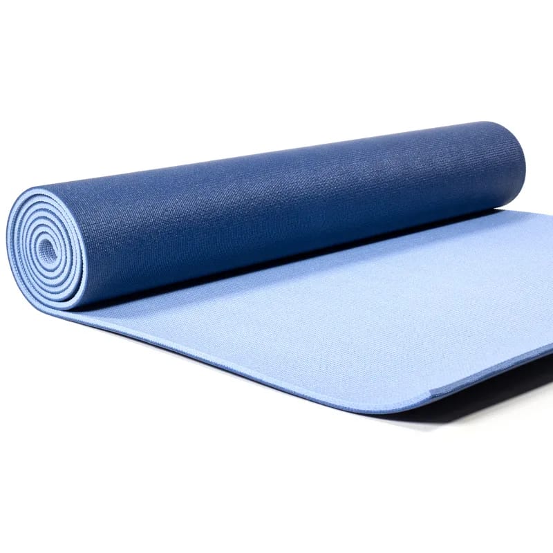 TAPPETINO YOGA YOGI YOGINI PVC DELUX INDACO