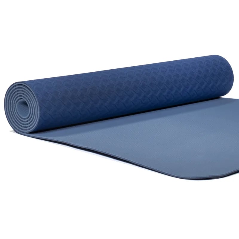 TAPPETINO YOGA YOGI YOGINI TPE BLU