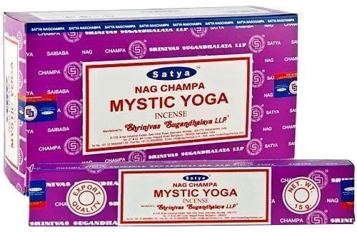 confezione incensi satya mystic yoga